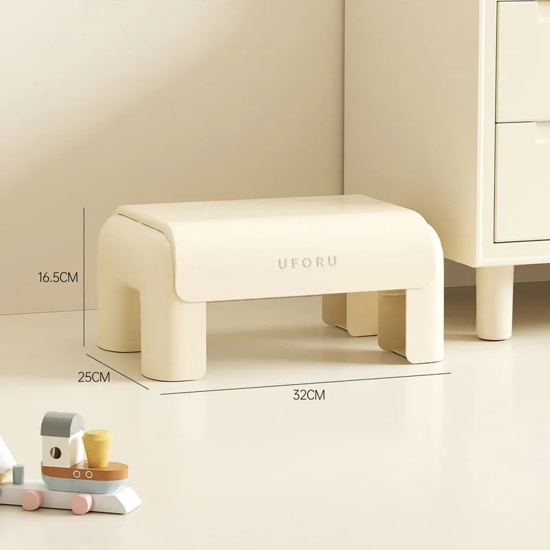 Toilet Stool Ergonomic Posture Support Compact Design