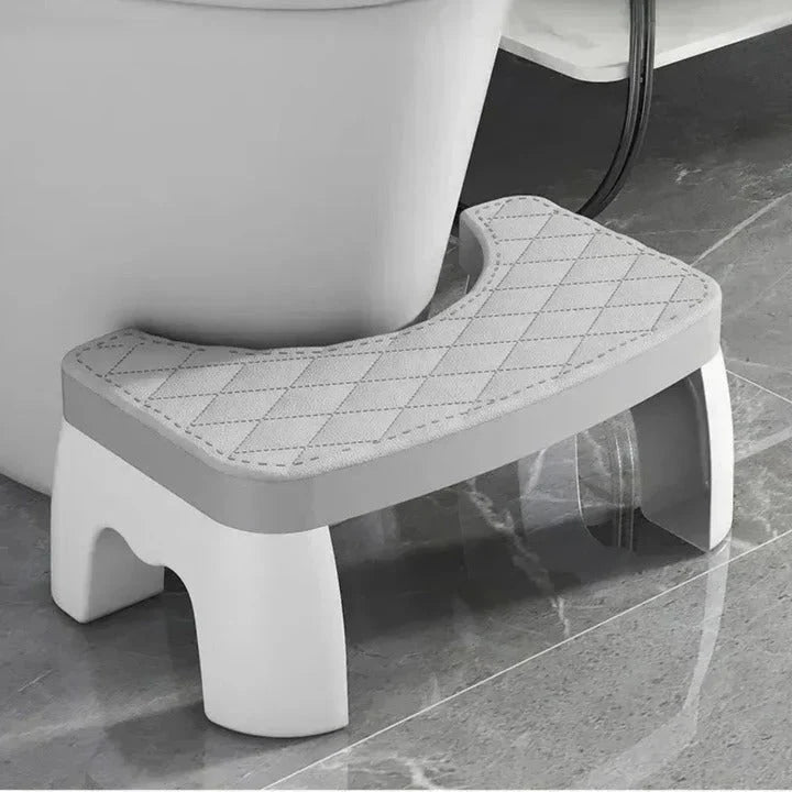 Toilet Stool Ergonomic Squatting Design Non-Slip Surface