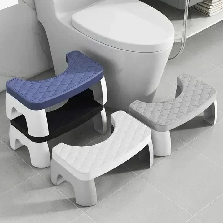 Toilet Stool Ergonomic Squatting Design Non-Slip Surface