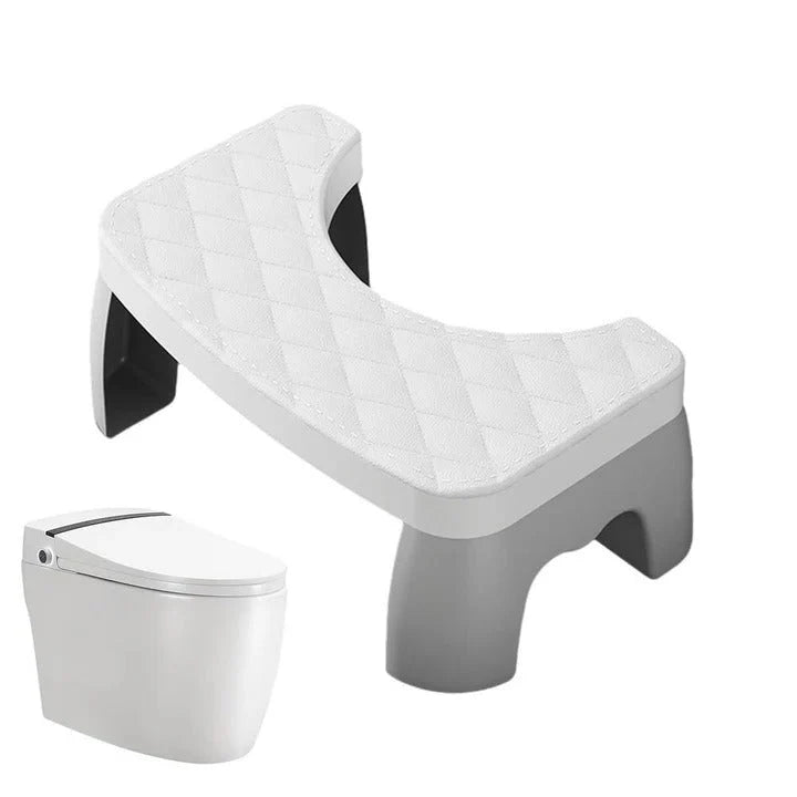 Toilet Stool Ergonomic Squatting Design Non-Slip Surface