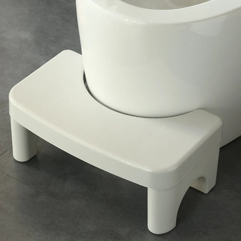 Toilet Stool U-Shaped Non-Slip Water-Resistant Plastic