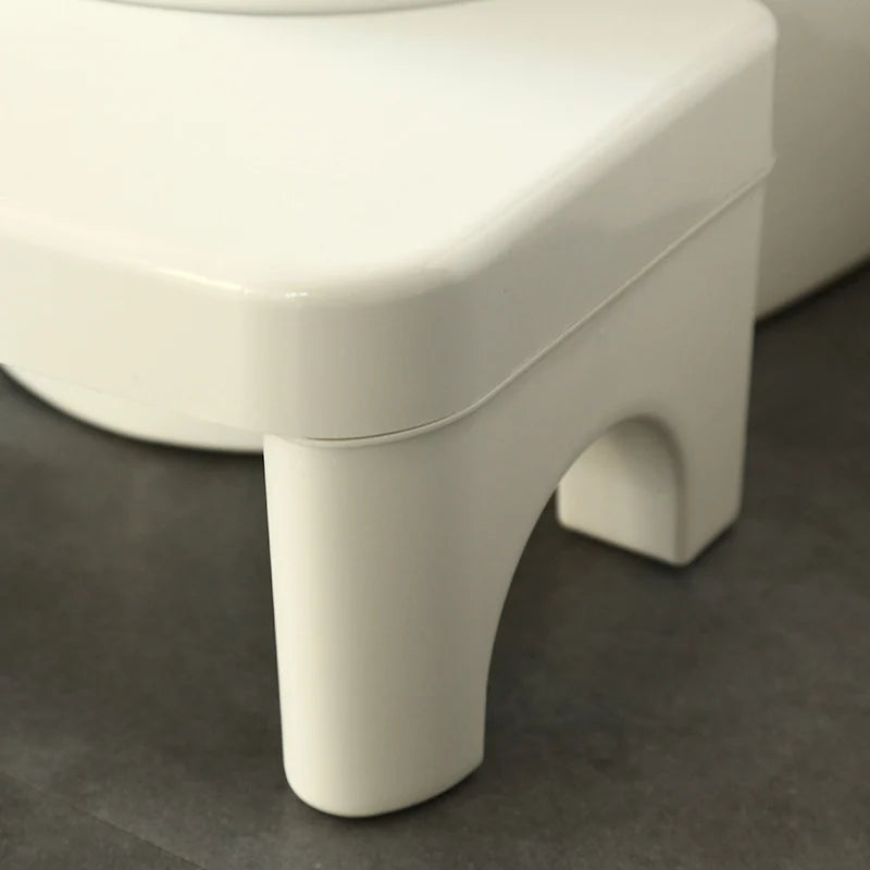 Toilet Stool U-Shaped Non-Slip Water-Resistant Plastic