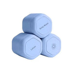 Toiletry Jars Leakproof Stackable Silicone