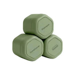 Toiletry Jars Leakproof Stackable Silicone