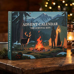 Tool Advent Calendar 24-Piece Outdoor Set for Camping & DIY