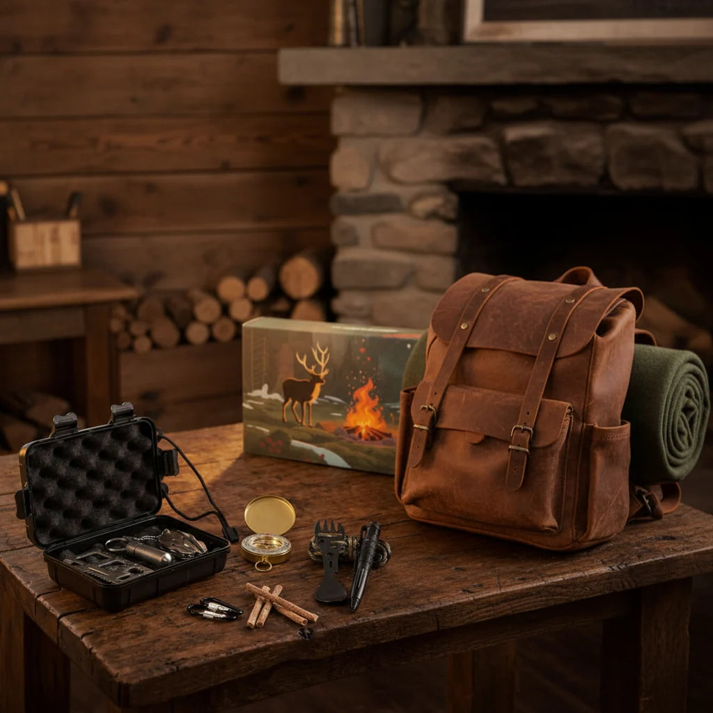 Tool Advent Calendar 24-Piece Outdoor Set for Camping & DIY