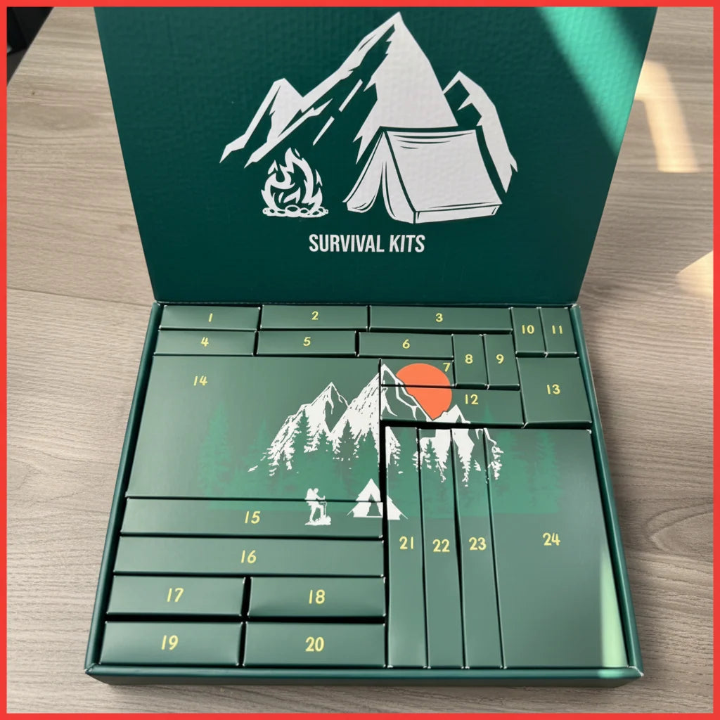 Tool Advent Calendar Outdoor Tools Set of 24