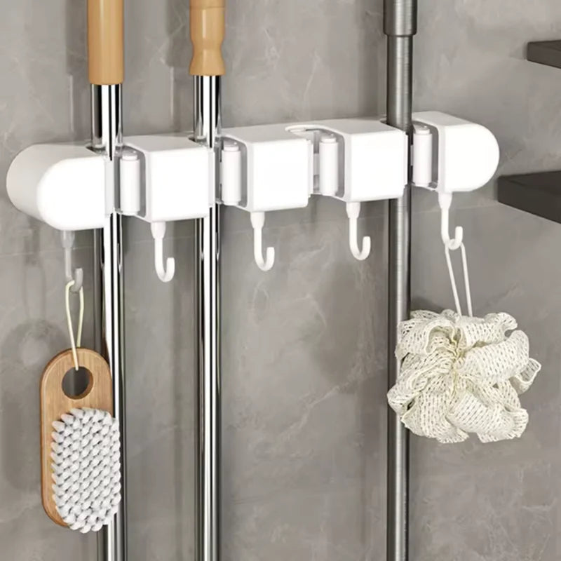 Tool Holder Wall-Mounted Secure Grip Tool-Free Installation