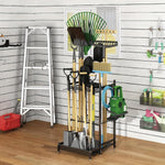 Tool & Hose Rack Three-Tier Carbon Steel Rust-Resistant