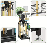 Tool & Hose Rack Three-Tier Carbon Steel Rust-Resistant