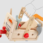 Toolbox Toy Wooden Montessori-Inspired Hands-On Learning