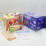 Toolbox Toy Wooden Montessori-Inspired Hands-On Learning