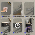 Toothbrush Holder Wall-Mounted Automatic Dispenser & UV Sterilizer Five-Slot