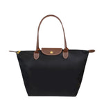 Tote Bag Leather Handles & Waterproof Lining