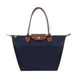 Tote Bag Leather Handles & Waterproof Lining