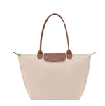 Tote Bag Leather Handles & Waterproof Lining