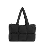 Tote Bag Puffed Spacious Adjustable Handles