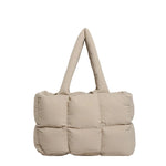 Tote Bag Puffed Spacious Adjustable Handles