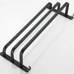 Towel Rack Wall-Mounted Aluminum Space-Saving Storage