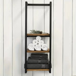 Towel Rack Wall-Mounted Stainless Steel Rust-Resistant Space-Saving