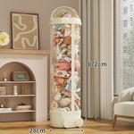Toy Storage Organizer Clear Zippered Rolling Base