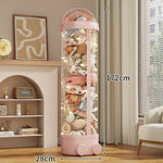 Toy Storage Organizer Clear Zippered Rolling Base