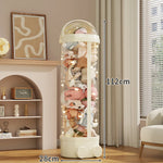 Toy Storage Organizer Clear Zippered Rolling Base