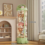 Toy Storage Organizer Clear Zippered Rolling Base
