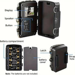 Trail Camera 1080P Video No-Glow Infrared Night Vision