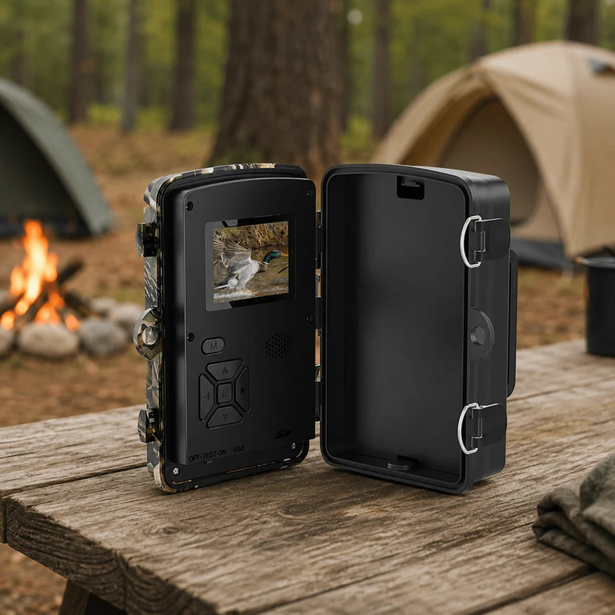 Trail Camera 16 MP Night Vision Motion Detection Weatherproof Design
