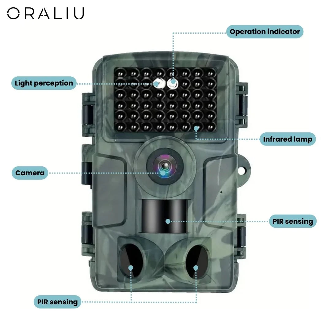 Trail Camera 4K 60MP Night Vision