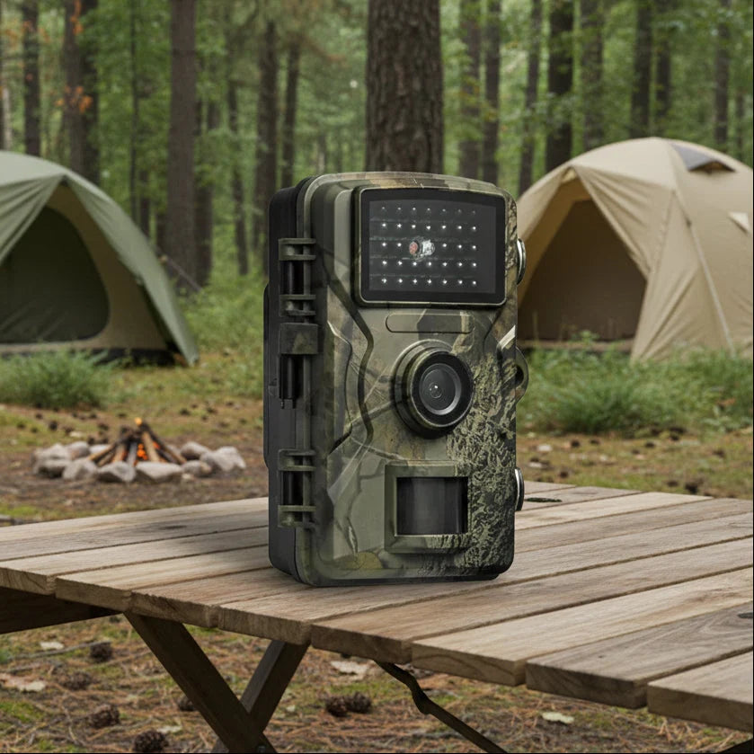 Trail Camera No-Glow Night Vision IP66 Weatherproof 12 MP Photos & 1080P HD Video