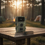 Trail Camera No-Glow Night Vision IP66 Weatherproof 12 MP Photos & 1080P HD Video