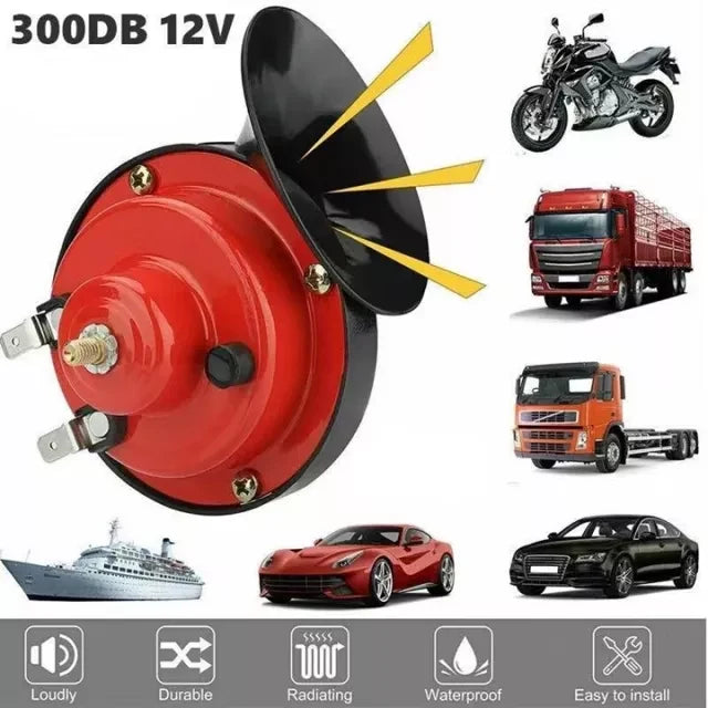 Train Horn Loud Compact Weather-Resistant 12–24V