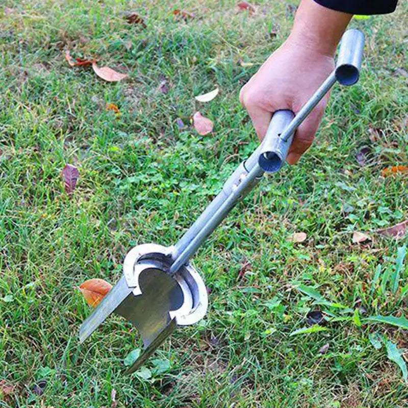 Transplanter Tool Stainless Steel Ergonomic Digging Drum