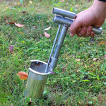 Transplanter Tool Stainless Steel Ergonomic Digging Drum