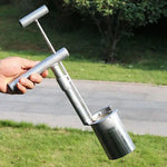 Transplanter Tool Stainless Steel Ergonomic Digging Drum