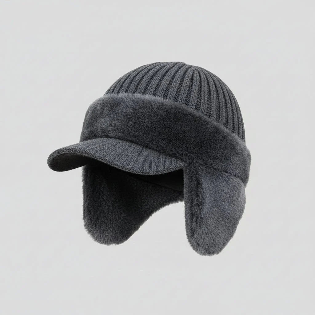 Trapper Hat Double-Layer Insulated Windproof Fur Lined
