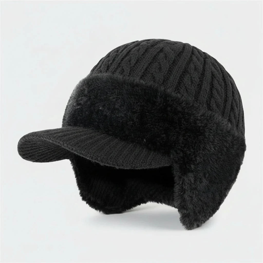 Trapper Hat Double-Layer Insulated Windproof Fur Lined