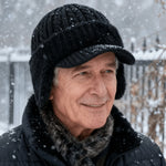 Trapper Hat Fleece Lined Double-Layer Knit Ear Flaps