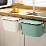 Trash Bin Wall-Mounted Space-Saving Odor-Sealing Lid