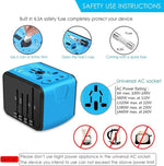 Travel Adapter 150+ Countries 4 USB Ports & AC Outlet