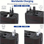 Travel Adapter Dual USB Universal Voltage
