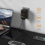 Travel Adapter Worldwide Up To 100W USB-C & USB-A