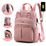 Travel Backpack Anti-Theft Built-In USB Charging Port