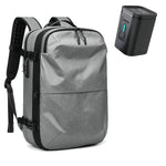 Travel Backpack Compression Zones & Hidden Lockable Zippers