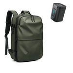Travel Backpack Compression Zones Hidden Zippers & Lockable Closures