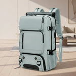 Travel Backpack Water-Resistant Shoe Compartment USB Port