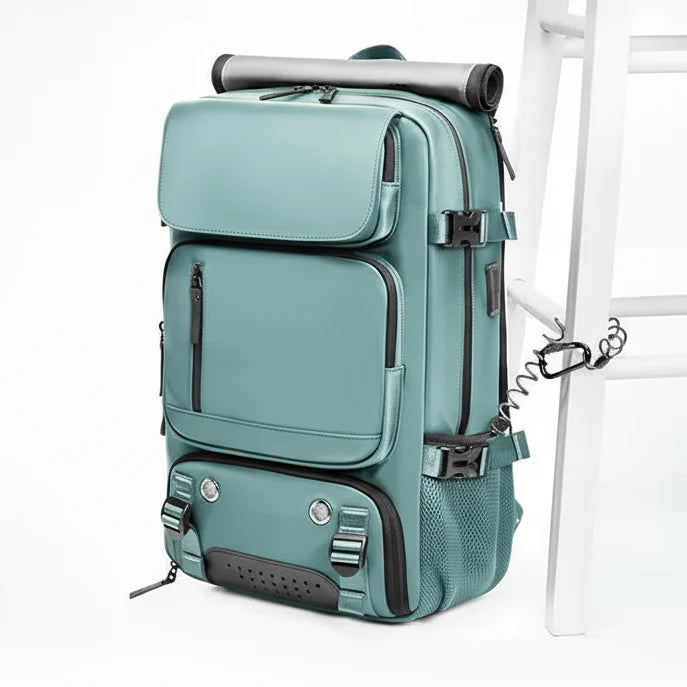 Travel Backpack Water-Resistant Shoe Compartment USB Port