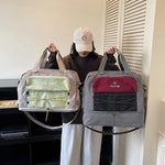 Travel Bag Multi-Compartment Water-Resistant Adjustable Shoulder Strap